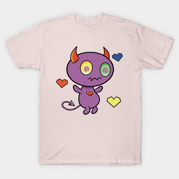 Heartmaker Demon T-Shirt by RD Doodles